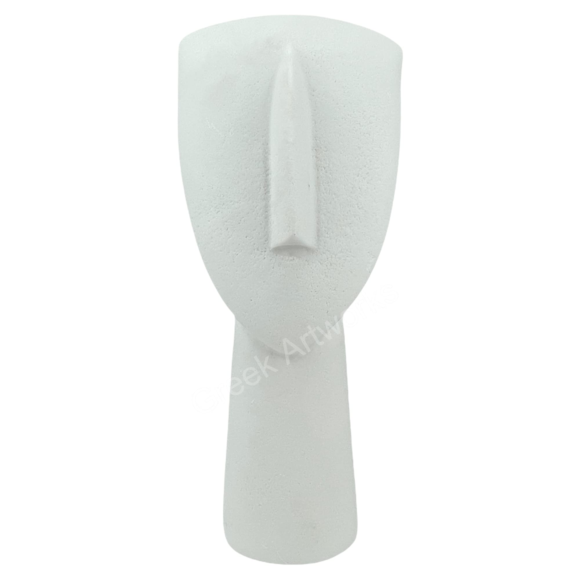 大理石人形 Amazon.com: Cycladic Head Figurine Idol Cast Marble Greek Statue
